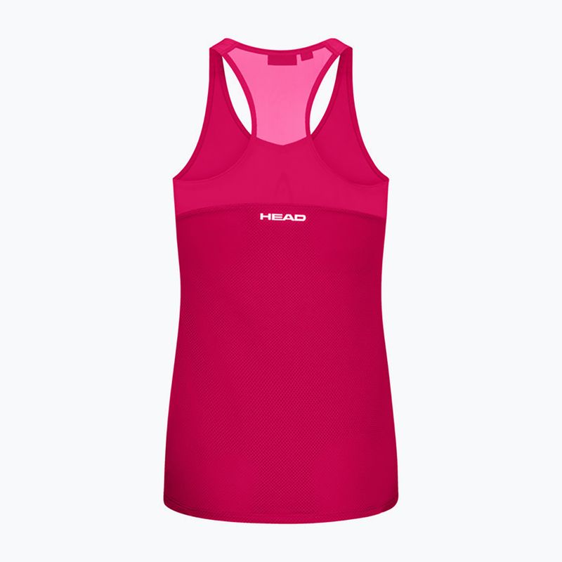 Koszulka tenisowa damska HEAD Spirit Tank Top mulberry 2