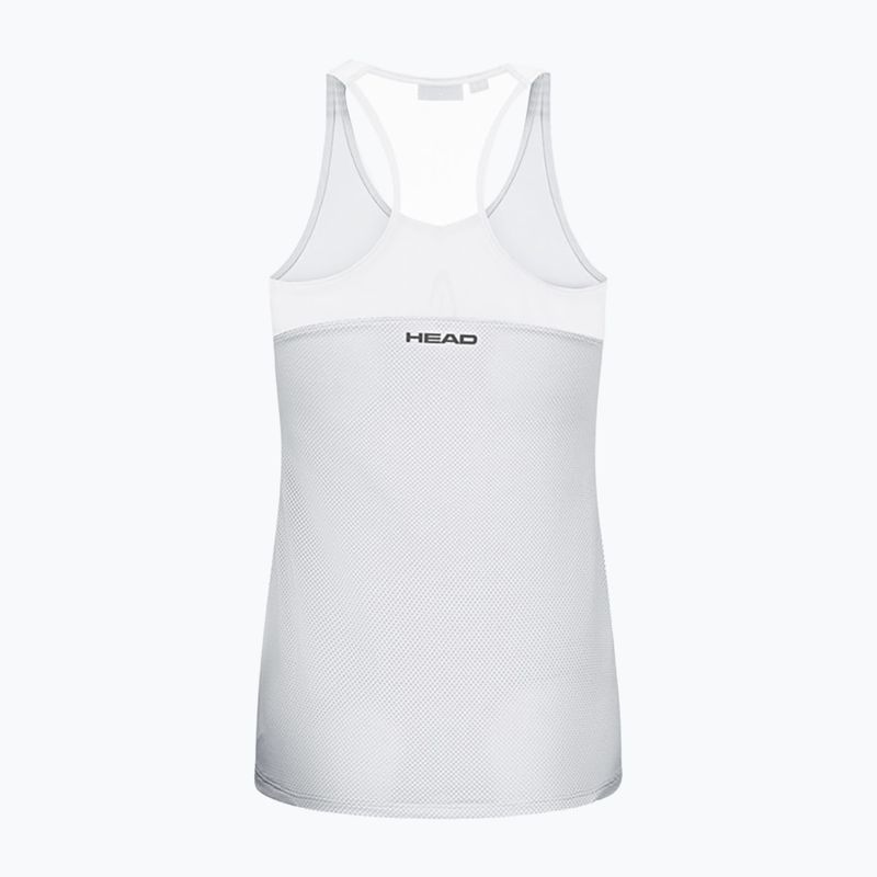 Tank top tenisowy damski HEAD Spirit Tank Top W white 2