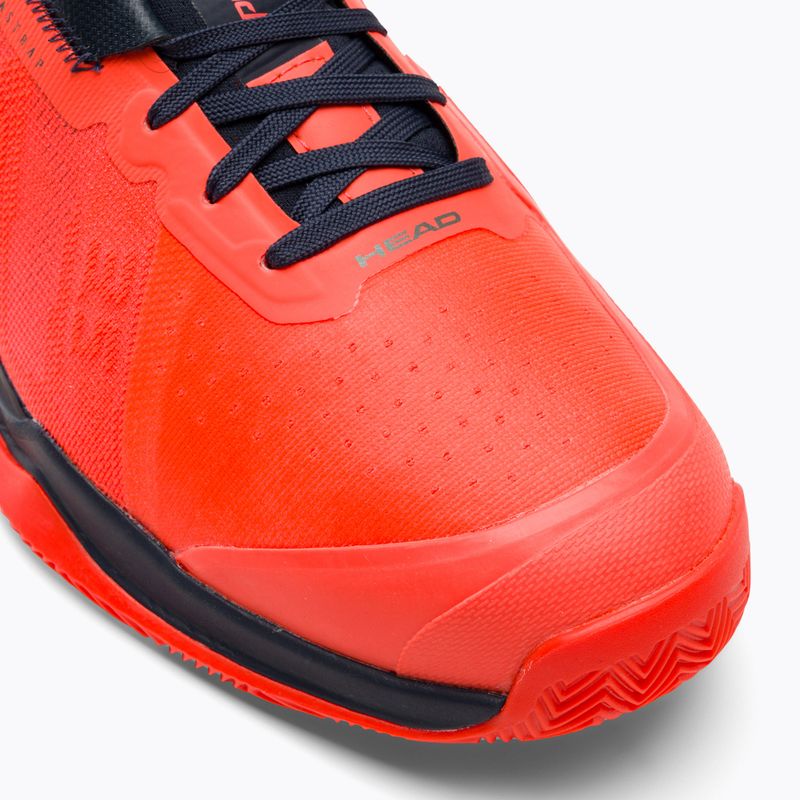 Buty do tenisa męskie HEAD Sprint Pro 3.5 Clay fiery coral/blueberry 7