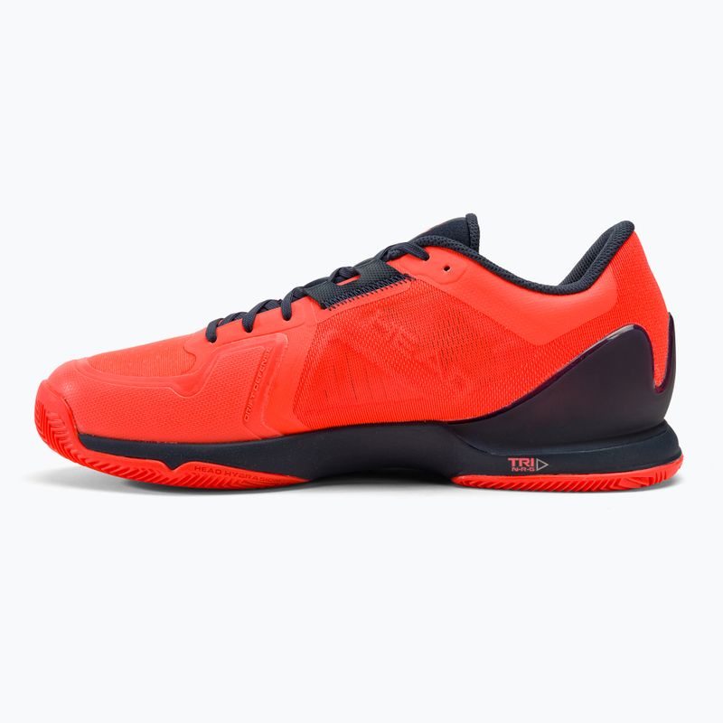 Buty do tenisa męskie HEAD Sprint Pro 3.5 Clay fiery coral/blueberry 10