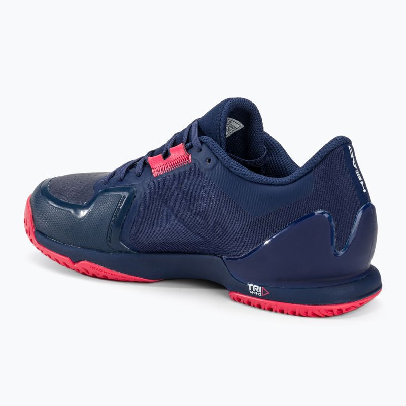 Buty do tenisa damskie HEAD Sprint Pro 3.5 dark blue/azalea 3