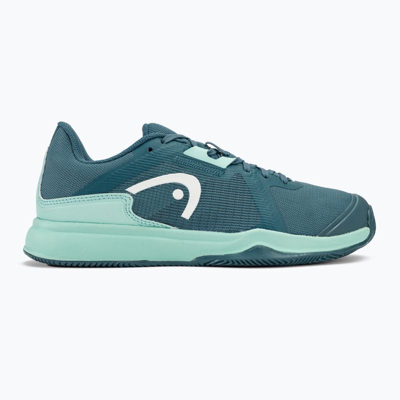 Buty do tenisa damskie HEAD Sprint Team 3.5 Clay bluestone/teal 2