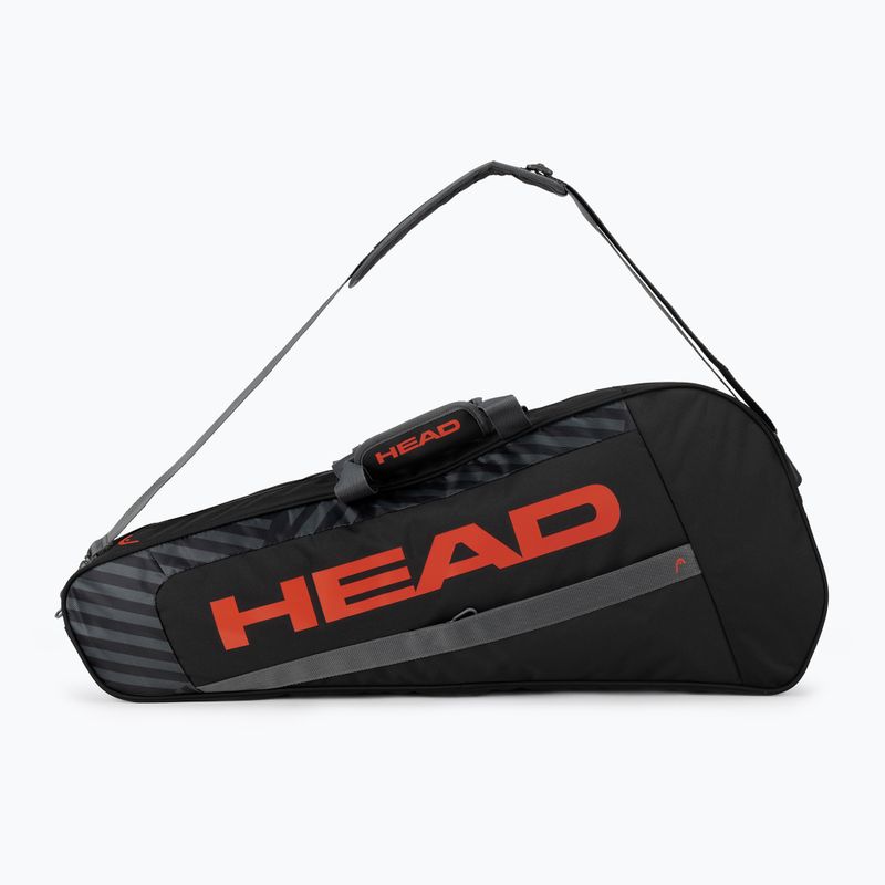 Torba tenisowa HEAD Base Racquet Bag S 16 l black/orange