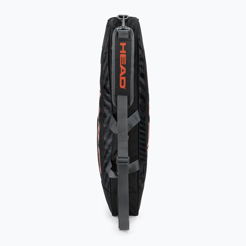 Torba tenisowa HEAD Base Racquet Bag S 16 l black/orange 5