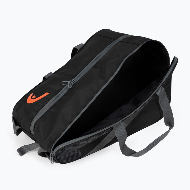 Torba do padla HEAD Base Padel Bag M black/ orange 6