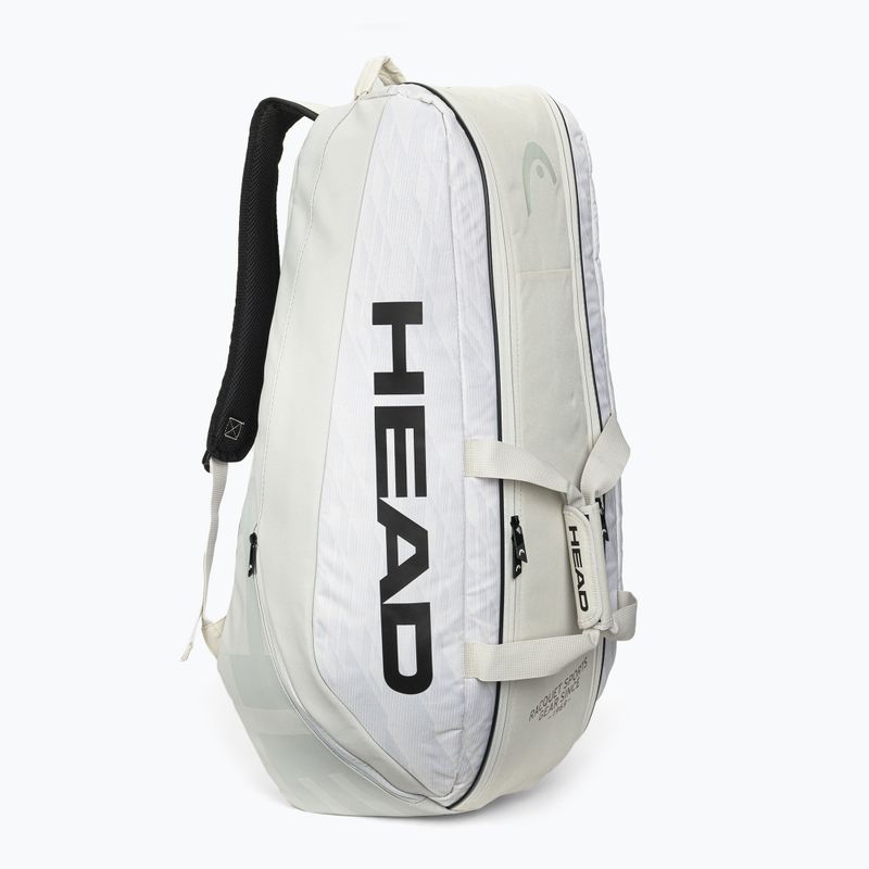 Torba tenisowa HEAD Pro X Racquet Bag L 85 l corduroy white/black 2