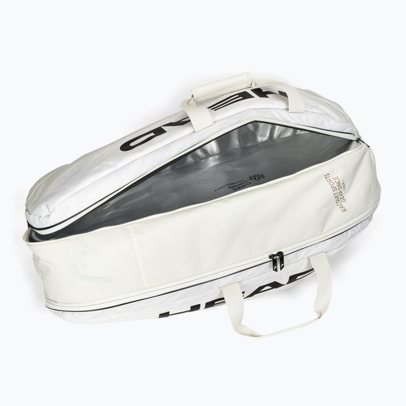 Torba tenisowa HEAD Pro X Racquet Bag L 85 l corduroy white/black 6