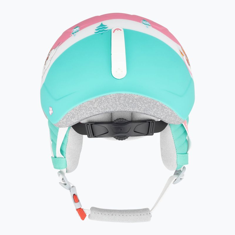 Kask narciarski dziecięcy HEAD Maja Set Paw + Gogle Jr pink/silver red 4