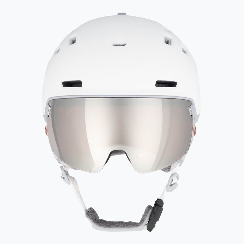 Kask narciarski HEAD Rachel W white/silver red 2