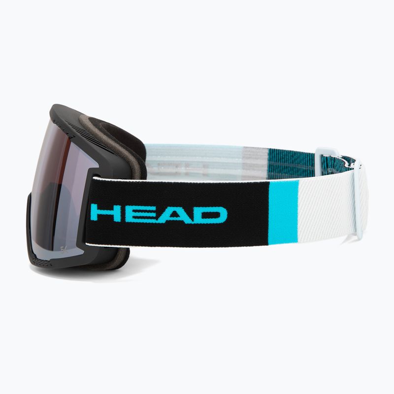 Gogle narciarskie HEAD Contex Pro 5K Race chrome/rd/5k chrome/orange 5