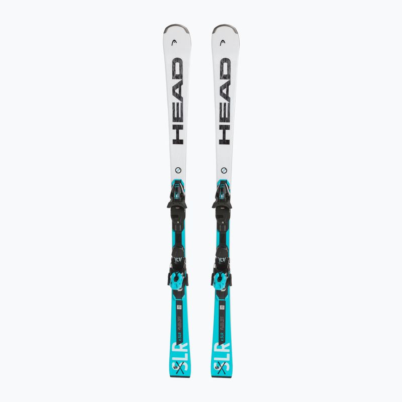 Narty zjazdowe HEAD WC Rebels e.SLR SW LYT-PR + wiązania PR 11 white/blue