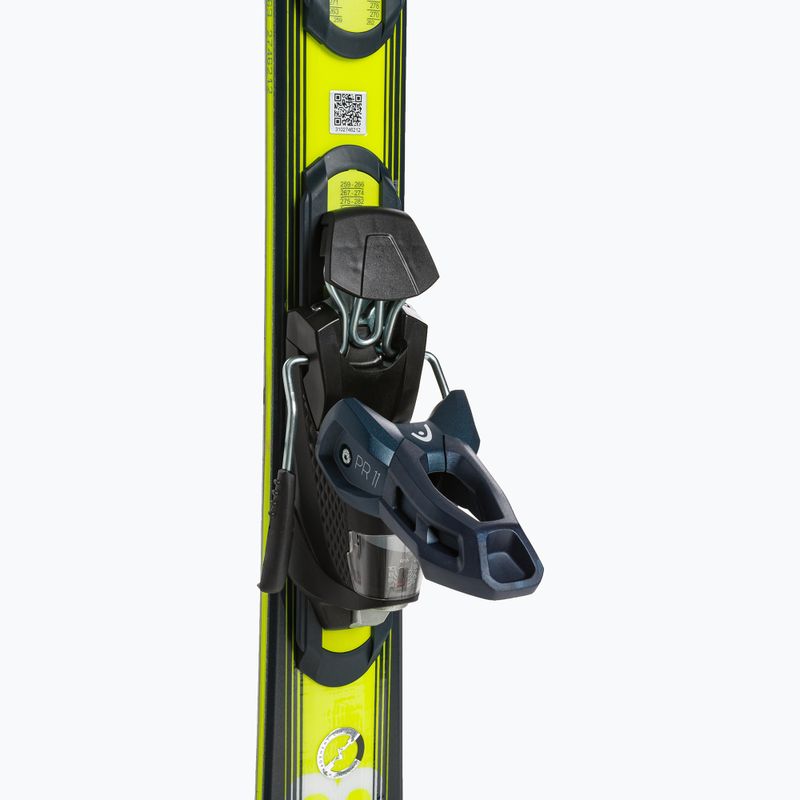 Narty zjazdowe HEAD Shape e-V8 SW AMT-PR + wiązania PR 11 dark blue/neon yellow 5