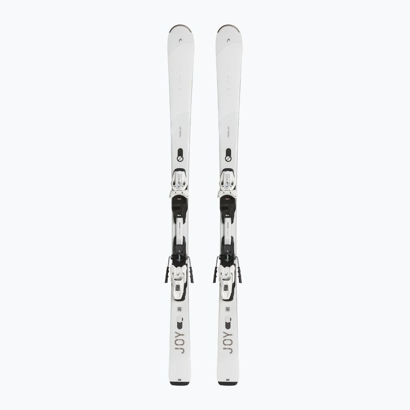 Narty zjazdowe damskie HEAD e-power Joy SW SF-PR + wiązania Joy 12 white/silver