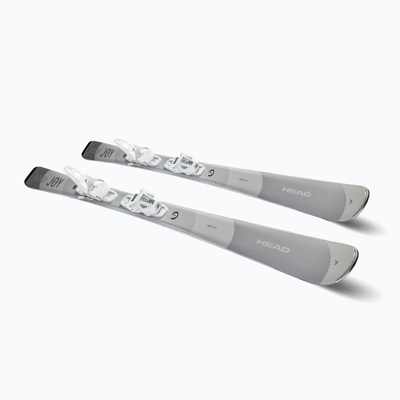 Narty zjazdowe damskie HEAD e.pure Joy SLR Joy Pro + wiązania Joy 9 silver/grey 6