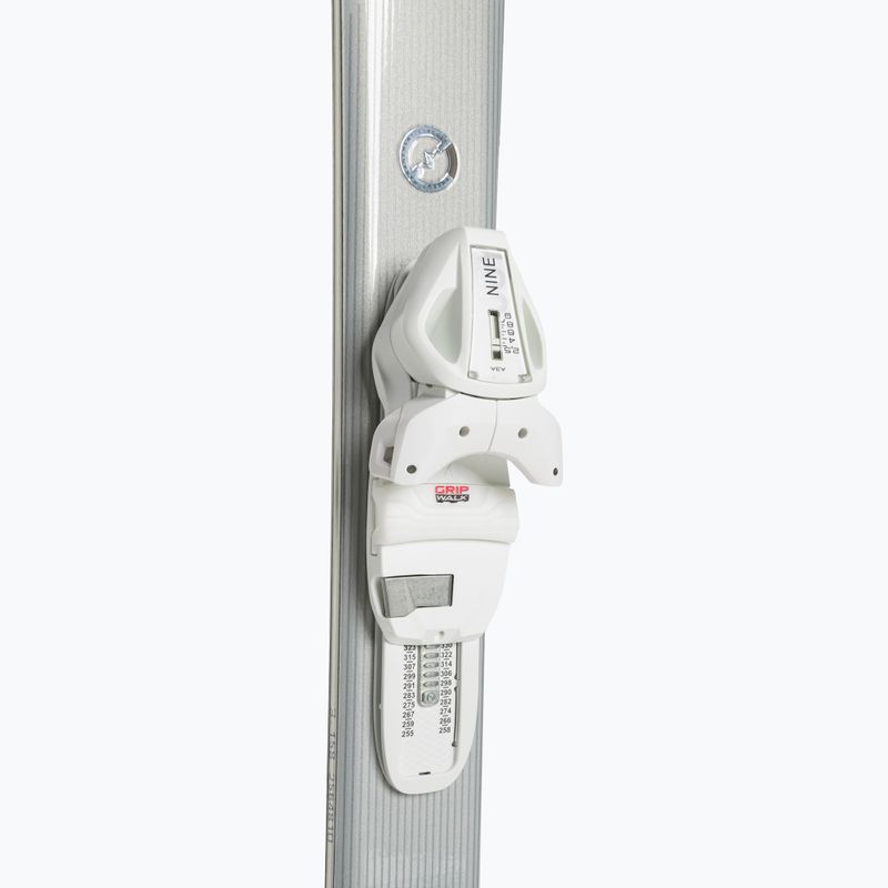 Narty zjazdowe damskie HEAD e.pure Joy SLR Joy Pro + wiązania Joy 9 silver/grey 4