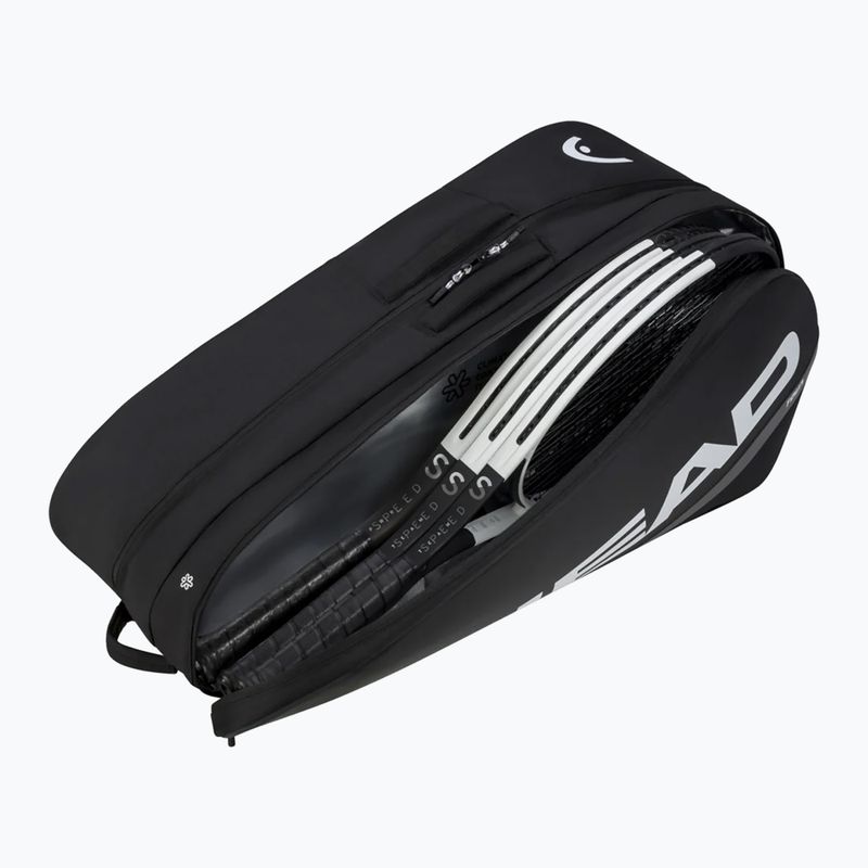 Torba tenisowa HEAD Tour Racquet Bag L 65 l black/white 3