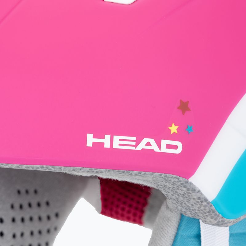 Kask narciarski dziecięcy HEAD Maja Jr joy 8