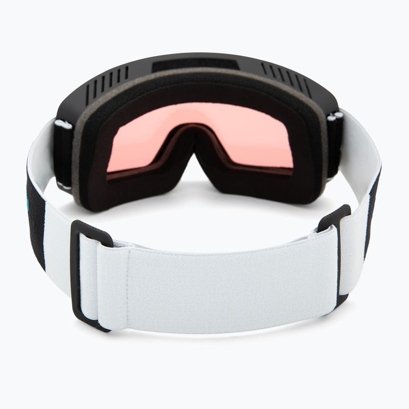 Gogle narciarskie dziecięce HEAD Contex Youth red/wcr/red 3