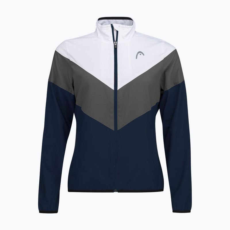 Bluza tenisowa damska HEAD Club 22 Jacket W dark blue