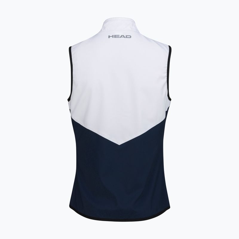 Kamizelka tenisowa damska HEAD Club 22 Vest dark blue 2