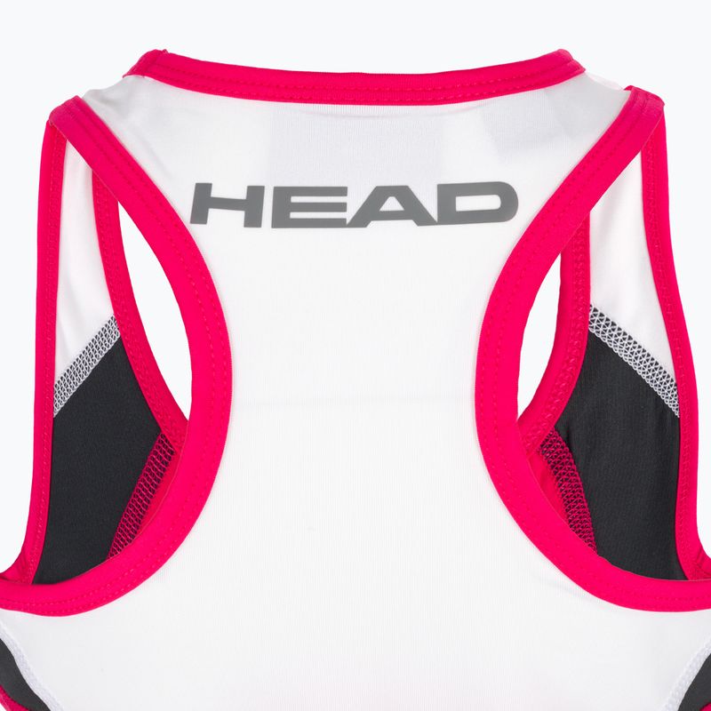 Koszulka tenisowa dziecięca HEAD Club 22 Koszulka W magenta 4