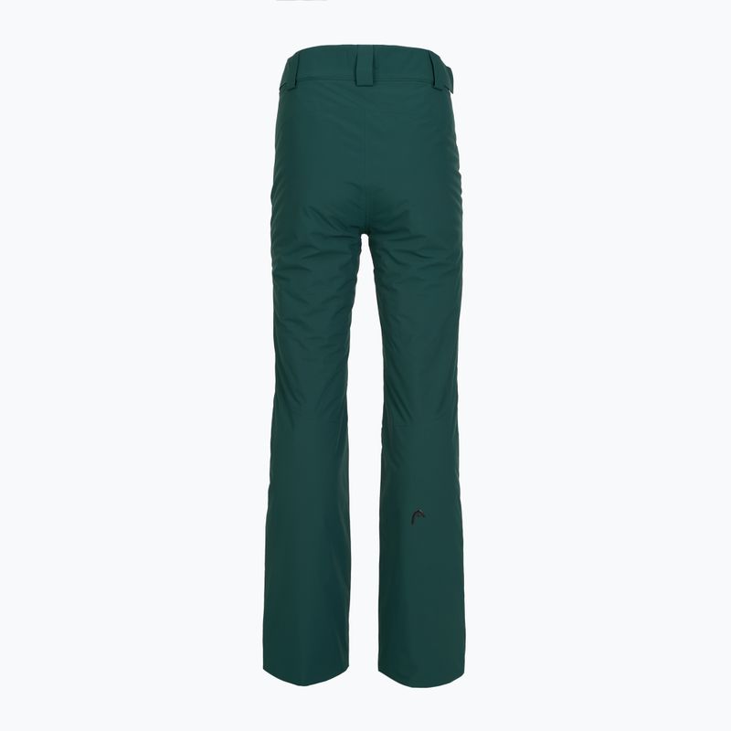 Spodnie narciarskie damskie HEAD Joy dark teal 2