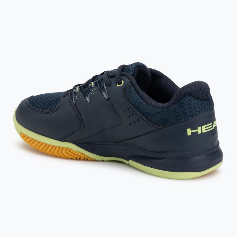 Buty do squasha HEAD Grid 3.5 navy/lime 3