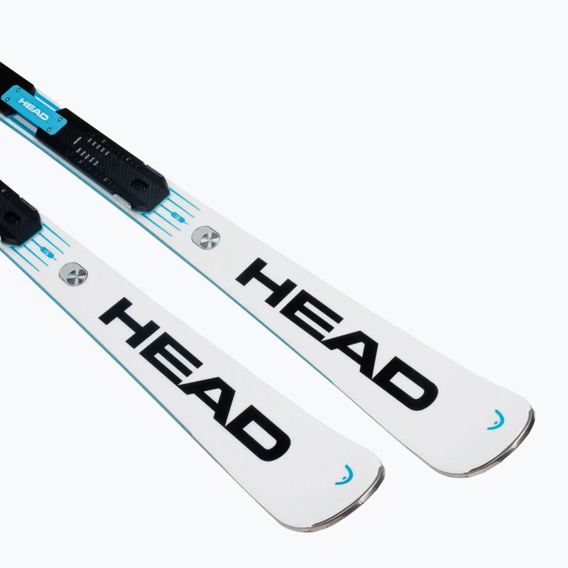 Narty zjazdowe HEAD WC Rebels e-SL RP EVO 14 + wiązania Freeflex 14 GW white/blue 3