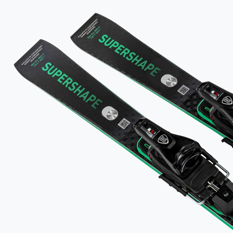 Narty zjazdowe HEAD Supershape e-Magnum SW BB-PR + wiązania PRD 12 GW black/green 4