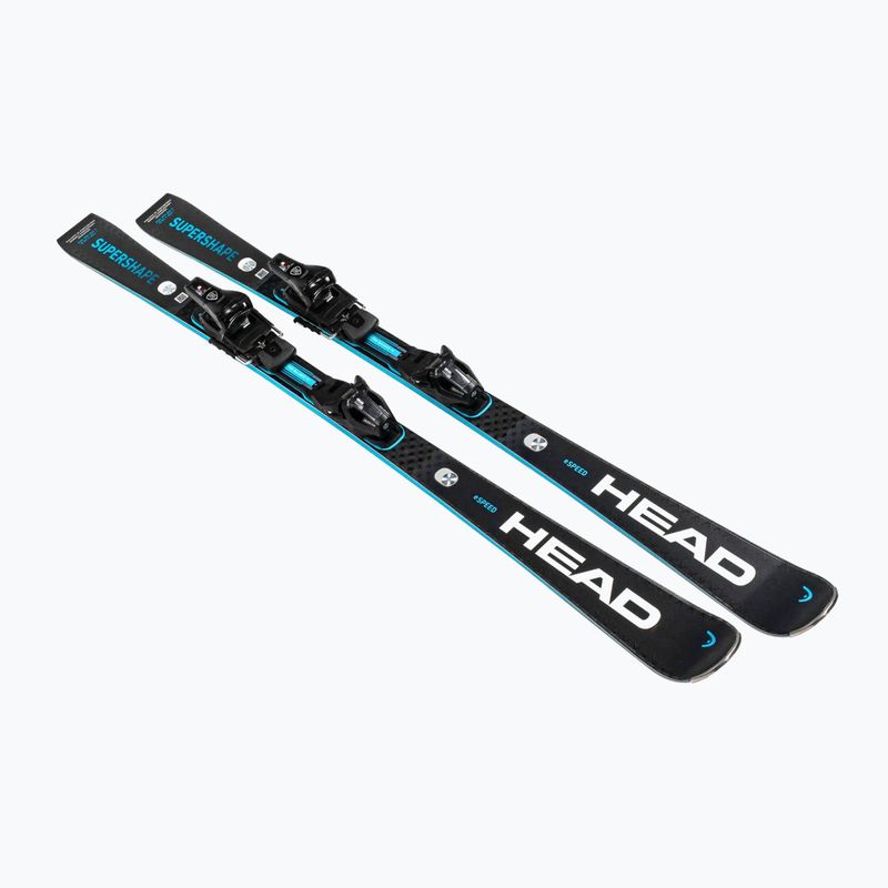Narty zjazdowe HEAD Supershape e-Speed SW BB-PR + wiązania PRD 12 GW black/blue 2