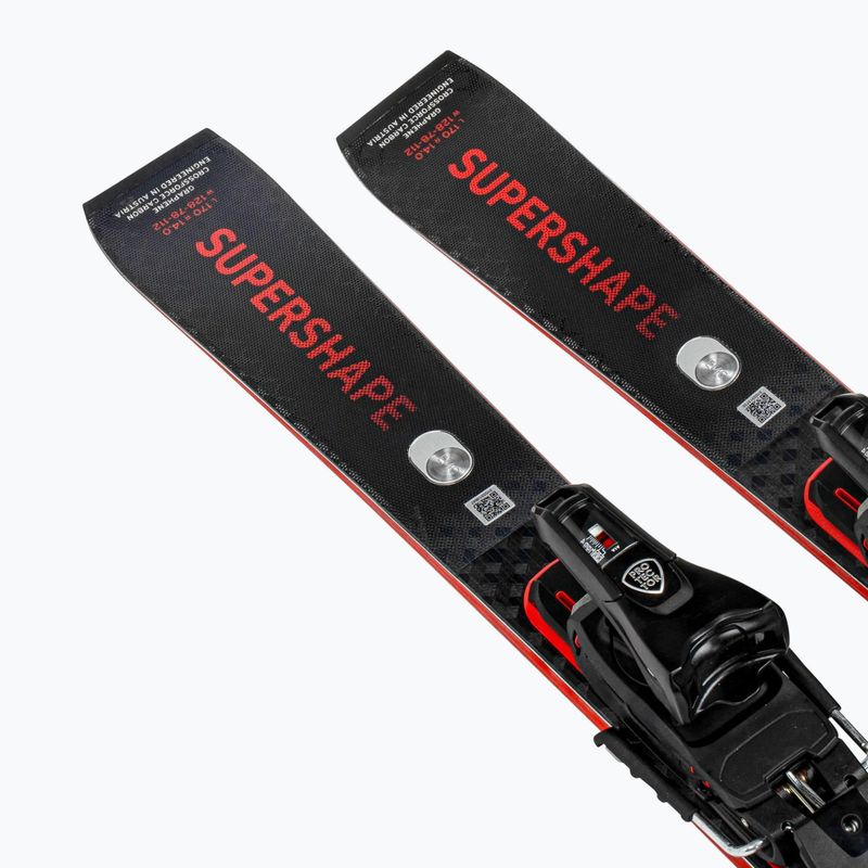 Narty zjazdowe HEAD Supershape e-Rally SW BB-PR + PRD 12 GW black/red 4