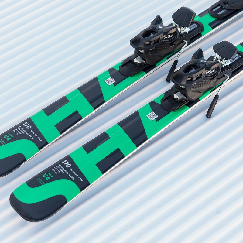 Narty zjazdowe HEAD Shape V4 AMT-PR + wiązania PR 11 GW anthracite/green 9
