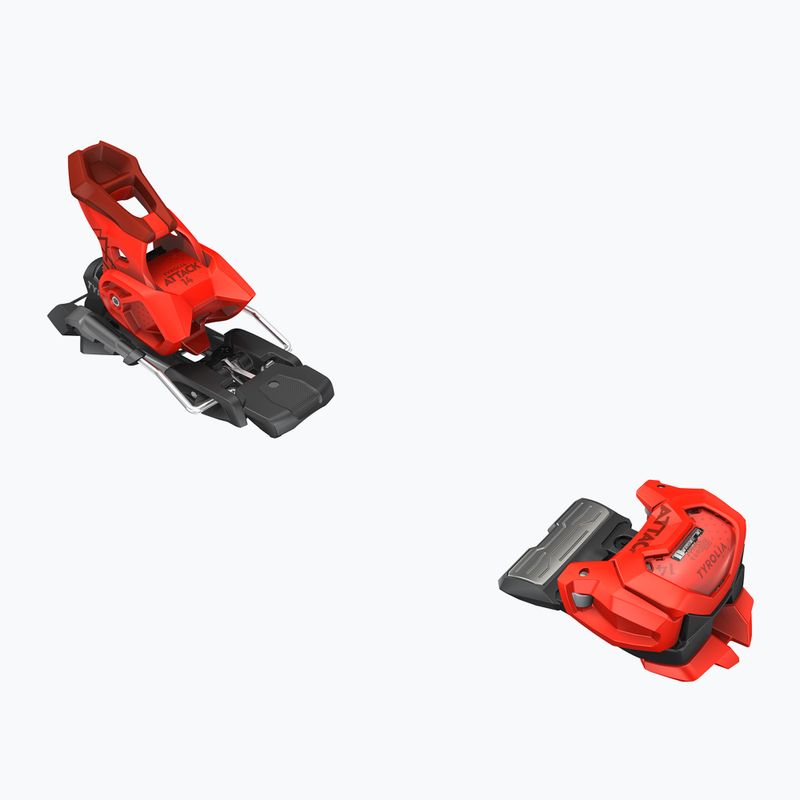 Narty zjazdowe HEAD Kore 100 Ti + wiązania Attack 14 GW black/red 6