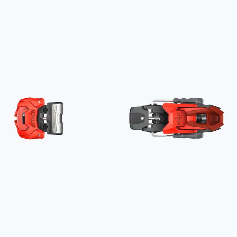 Narty zjazdowe HEAD Kore 100 Ti + wiązania Attack 14 GW black/red 10