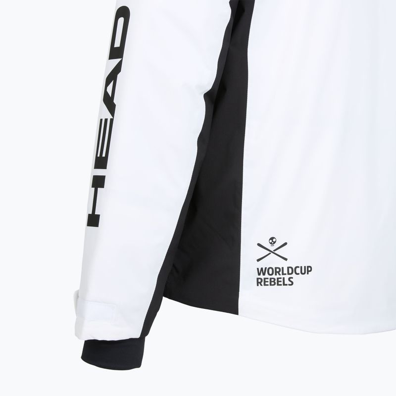 Kurtka narciarska męska HEAD Race Nova black/white 5