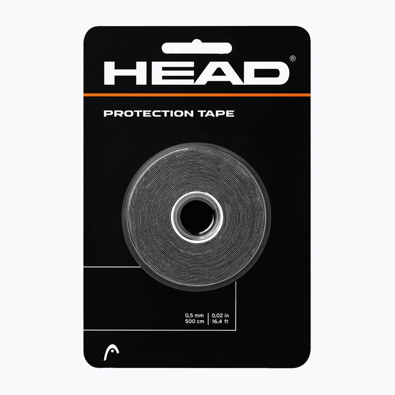 Taśma ochronna na rakietę tenisową HEAD New Protection Tape 5M black