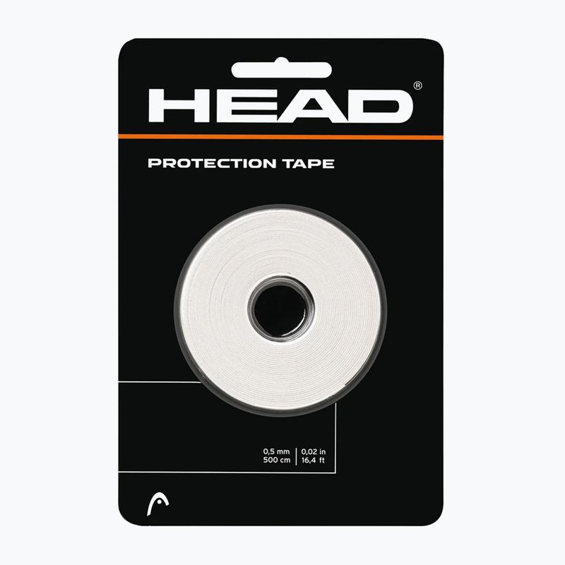 Taśma ochronna na rakietę tenisową HEAD New Protection Tape 5M white