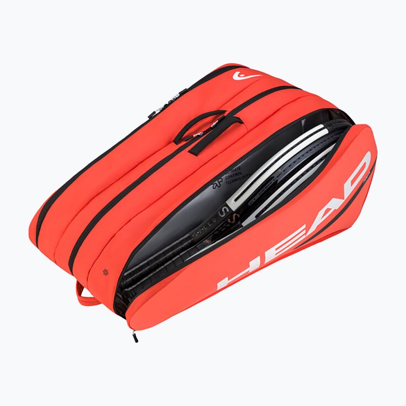 Torba tenisowa HEAD Tour Racquet Bag XL 75 l fluo orange 2