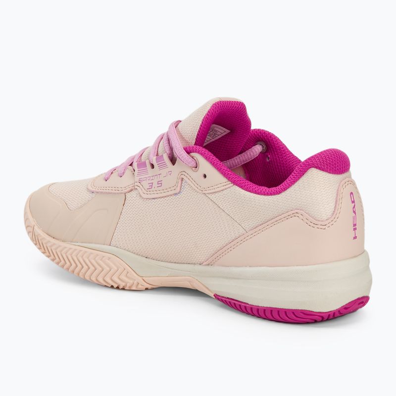 Buty do tenisa dziecięce HEAD Sprint 3.5 W rose/purple 3