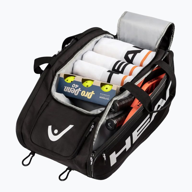 Torba na rakiety HEAD Pro Pickleball Bag 45 l black/ white 4