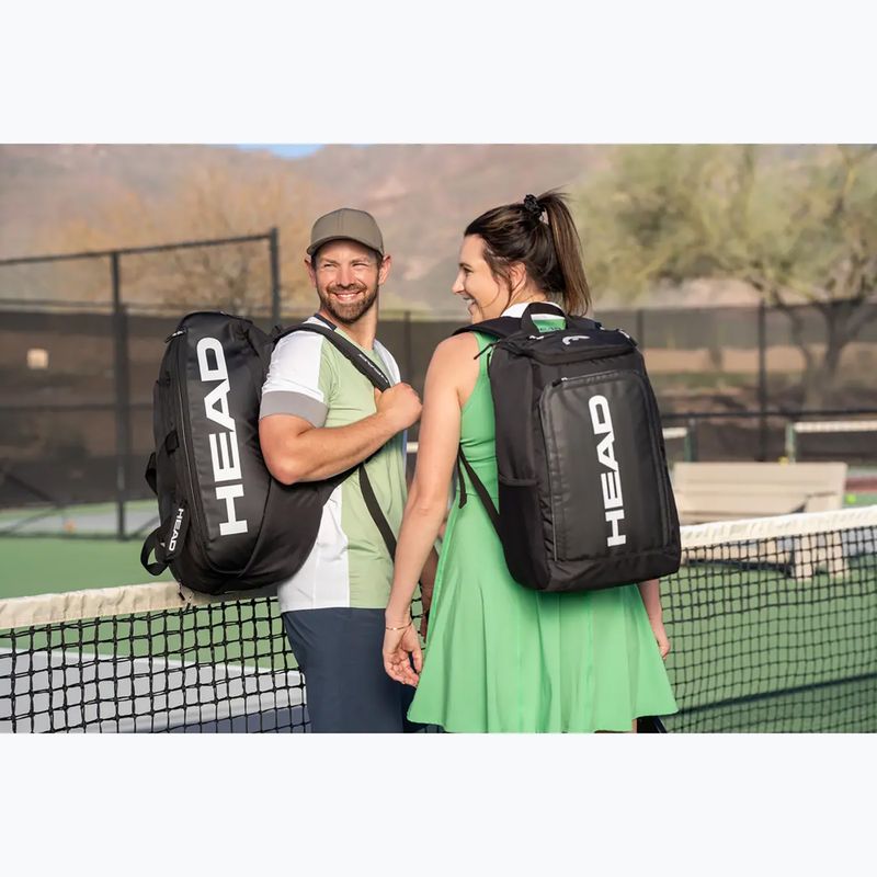 Torba na rakiety HEAD Pro Pickleball Bag 45 l black/ white 5