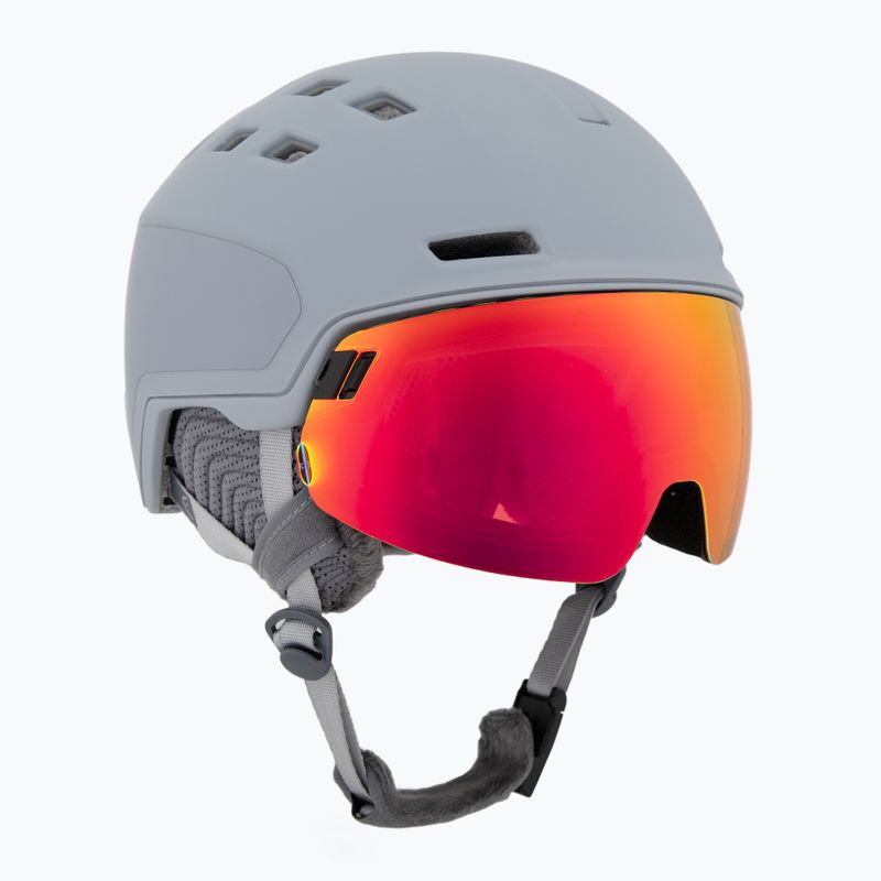 Kask narciarski HEAD Rachel Pro grey/red yellow