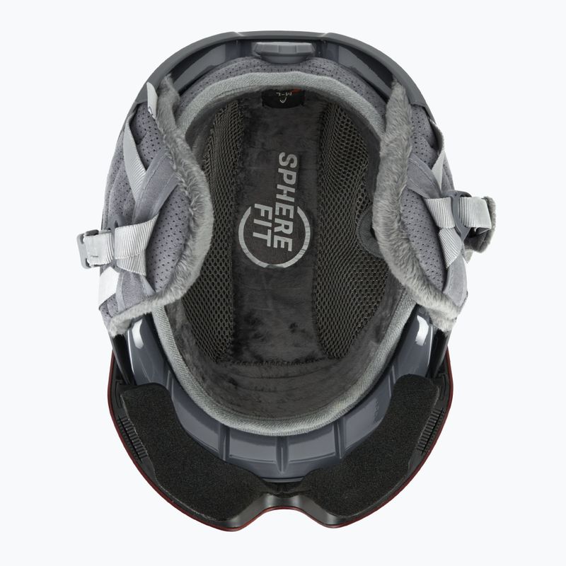 Kask narciarski HEAD Cinema Pro W grey/red yellow 4