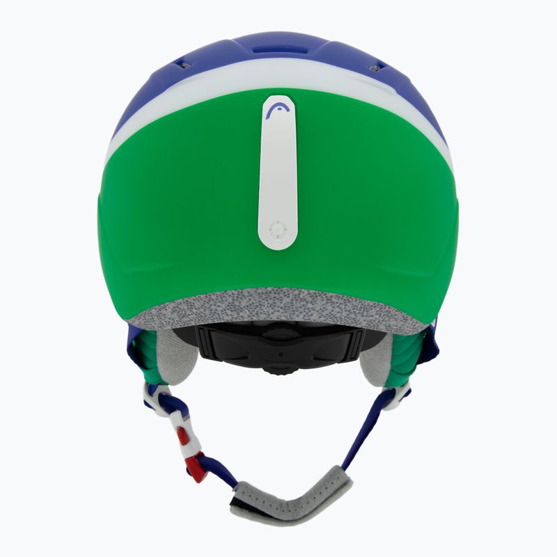 Kask narciarski dziecięcy Head Mojo Visor Jr blue/green/silver red 4