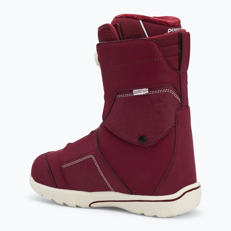 Buty snowboardowe damskie HEAD Galore LYT Boa Coiler burgundy 2