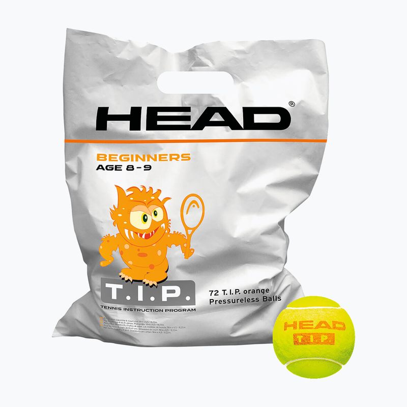 Piłki tenisowe dziecięce HEAD Tip Orange 72B 72 szt. orange