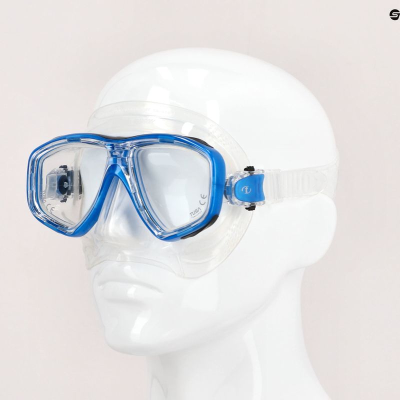 Maska do nurkowania TUSA Ceos white/blue 7
