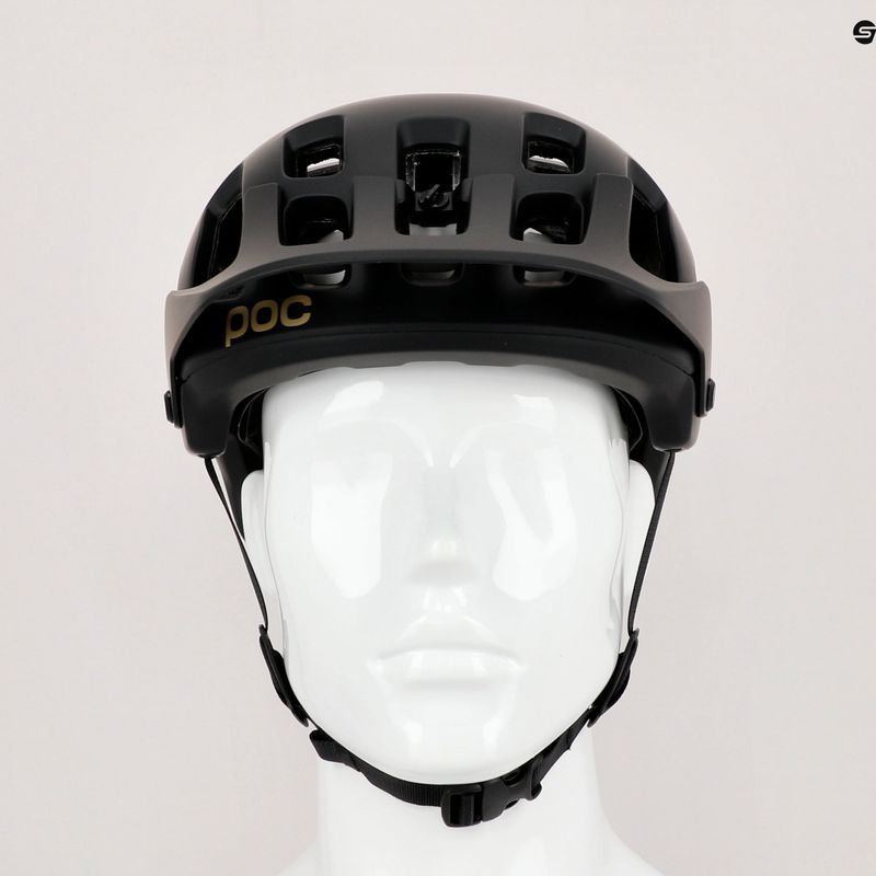 Kask rowerowy POC Tectal Fabio Ed. uranium black matt/gold 9