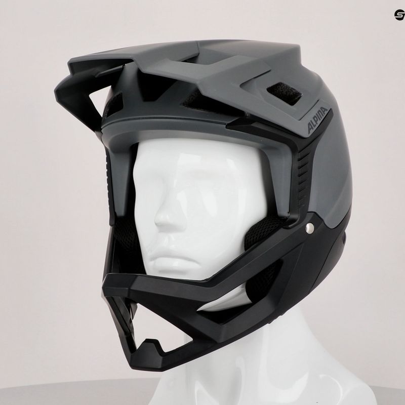 Kask rowerowy Alpina Roca coffee/grey matt 9