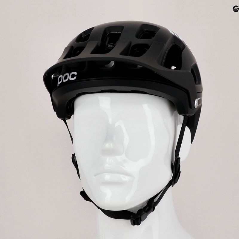 Kask rowerowy POC Tectal Race MIPS uranium black/hydrogen white matt 11